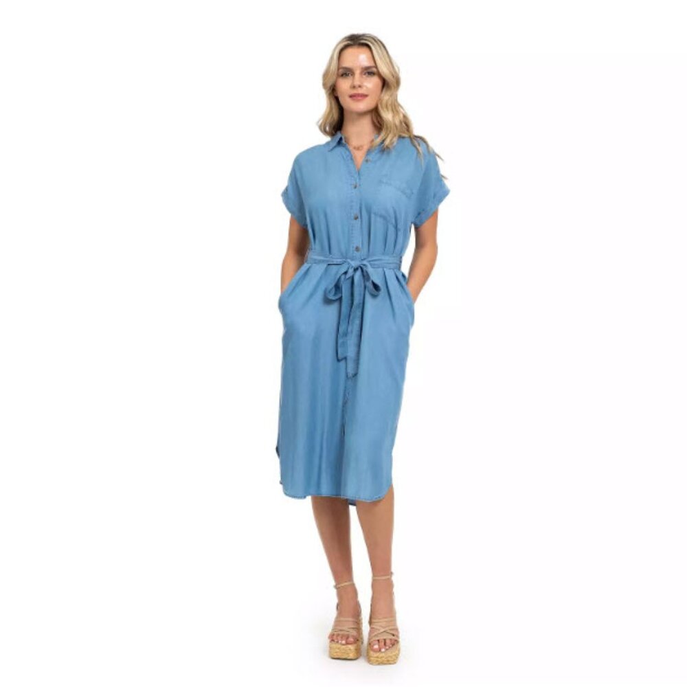 NWOT! August Sky Women's Button Down Dress